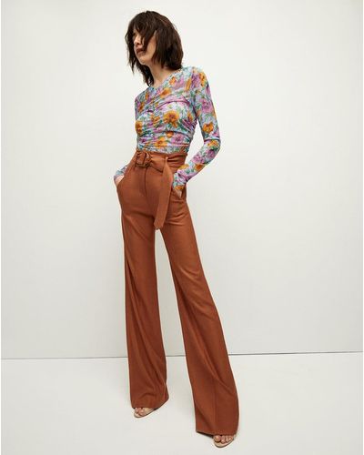 Veronica Beard Ronin Wide-Leg Pant