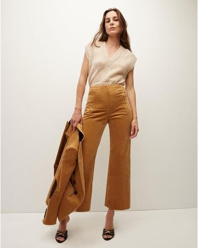 Veronica Beard Dova Corduroy Pant - Natural