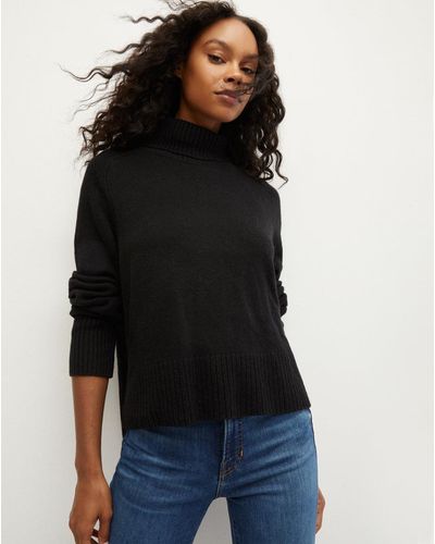 Veronica Beard Lerato Cashmere Sweater - Black