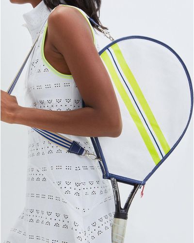 Veronica Beard Tennis Racquet Cover - White