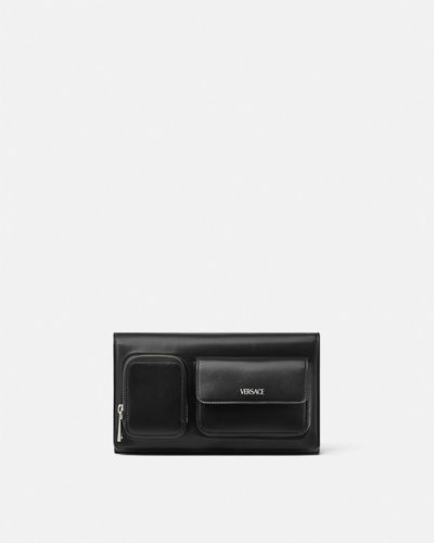 Versace Cargo Trifold Pouch - White