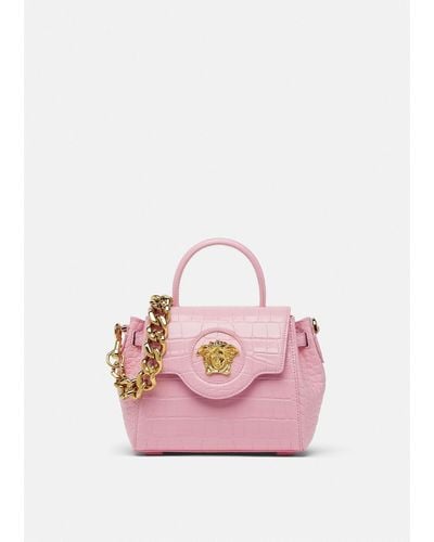 Versace La Medusa Small Handbag - Pink