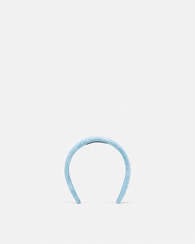 Versace Barocco Headband - Blue