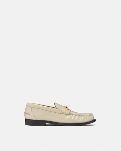 Versace Medusa '95 Patent Loafers - White