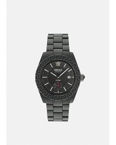 Versace Dv One Automatic Watch - Black