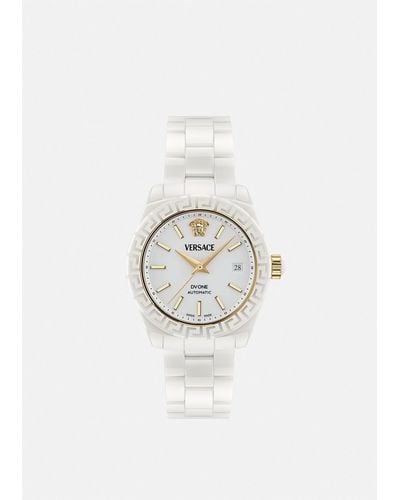 Versace Dv One Automatic Watch - White