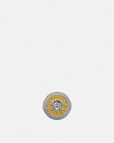 Versace Crystal Icon Ring - White