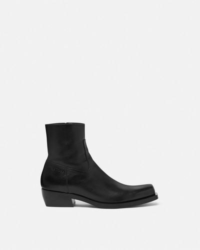 Versace Luciano Boots - Black