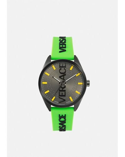 Versace V-vertical Watch - Green