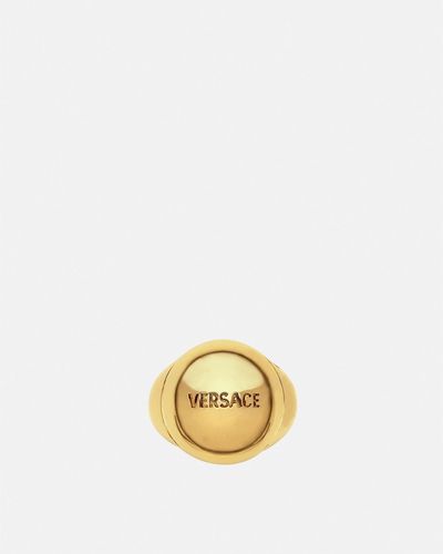 Versace Sphere Ring - Metallic