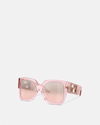 Versace Greca Sunglasses - Pink