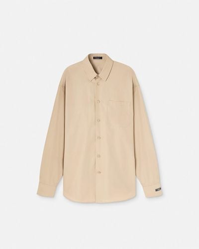 Versace Cotton Shirt - Natural