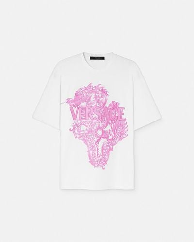 Versace Year Of The Dragon T-shirt - Pink