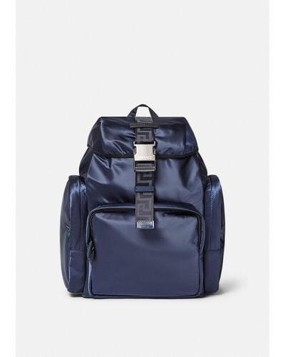 Versace Greca Backpack - Blue