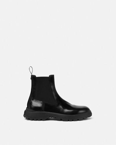 Versace Chelsea Boots - Black