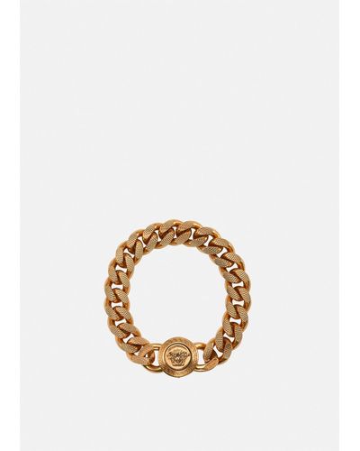 Versace Medusa Chain Bracelet - Metallic