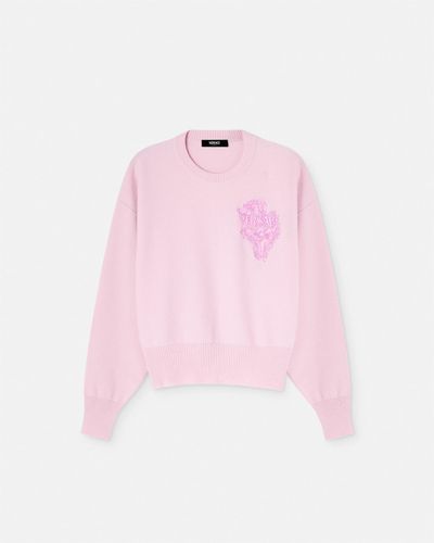 Versace Year Of The Dragon Sweater - Pink