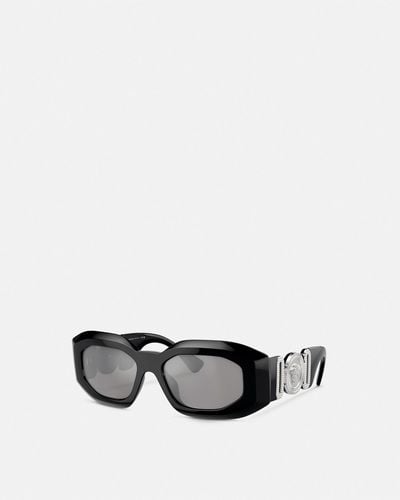 Versace Maxi Medusa Biggie Sunglasses - White