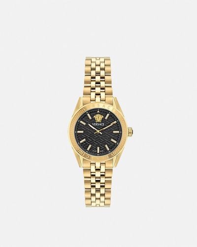 Versace V-code Lady Watch - Metallic
