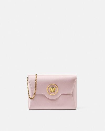 Versace La Medusa Envelope Clutch - Pink
