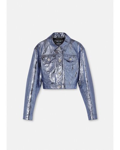 Versace Leather jackets for Women | Online Sale up to 63% off | Lyst