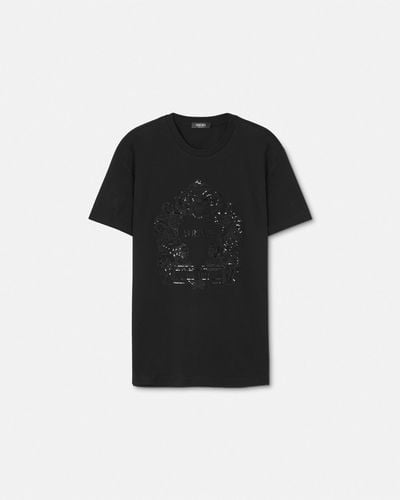 Versace Cartouche T-shirt - Black