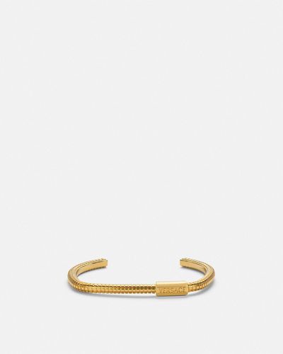 Versace Dylos Cuff Bracelet - Natural