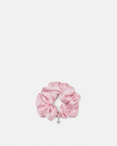 Versace Barocco Scrunchie - Pink