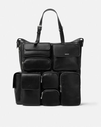 Versace Cargo Large Tote Bag - Black
