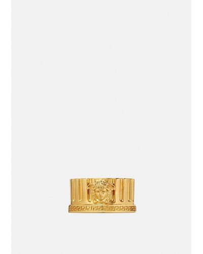 Versace: Gold Medusa Ring | SSENSE