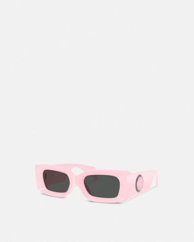 Versace Medusa Medallion Sunglasses - Pink