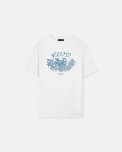 Versace College Coral T-shirt - Blue