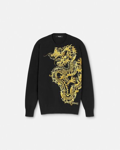 Versace Year Of The Dragon Sweater - Green