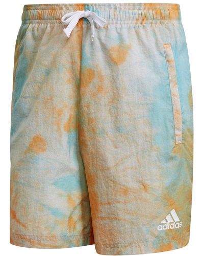 adidas Essentials Tie-dyed Inspirational Shorts - Multicolour