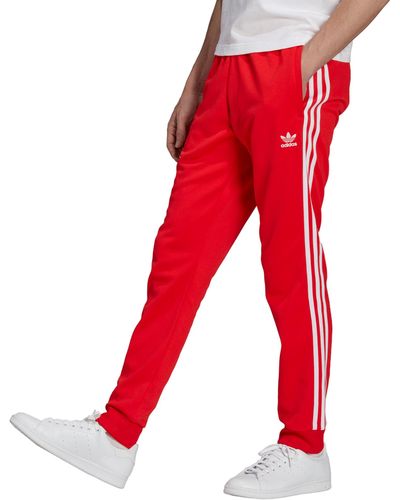 adidas Originals Adicolor Classics Superstar Sst Track Trousers - Red