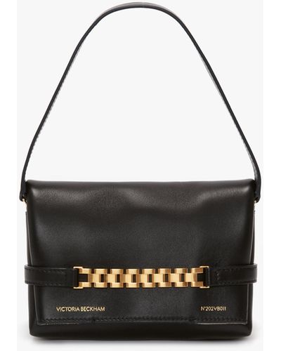 Victoria Beckham Mini Chain Pouch Bag - Black