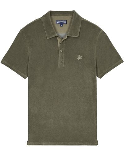 Vilebrequin Terry Polo Solid - Green