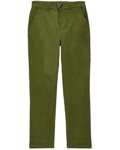 Vilebrequin Pantalon chino garçon uni - gretel - Vert