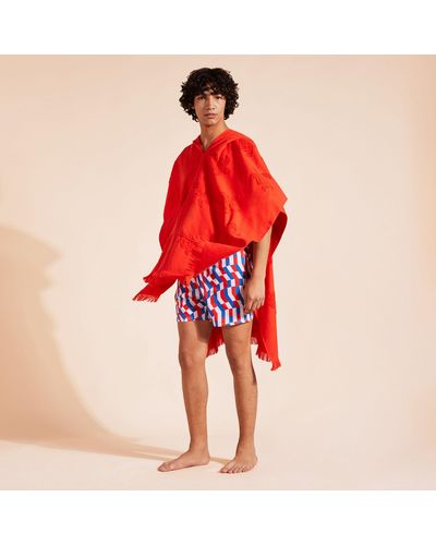 Vilebrequin Terry Poncho - Red