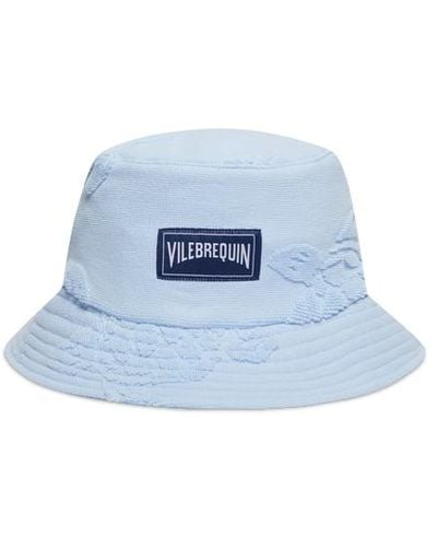 Vilebrequin Cappello da pescatore unisex spugna - berretto - boheme - Blu