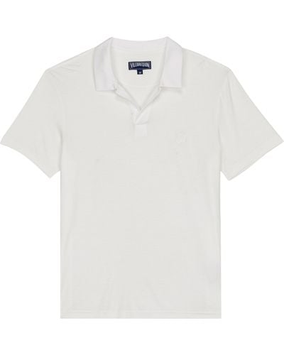 Vilebrequin Polo Shirt Solid - White