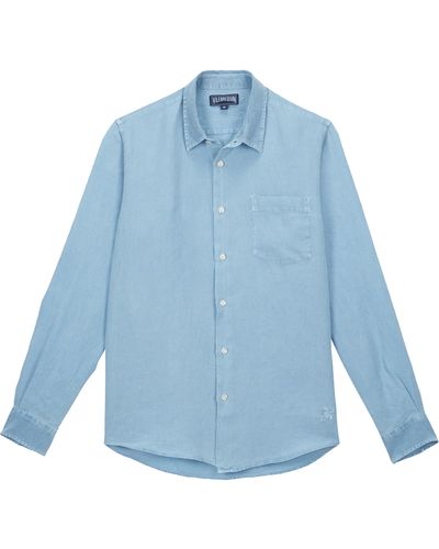 VILEBREQUIN Men Wool Shirt Solid main image 1