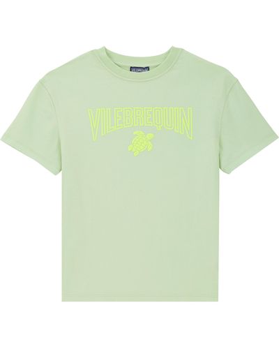 Vilebrequin T-shirt Aus Bio-baumwolle Für Jungen - Grün