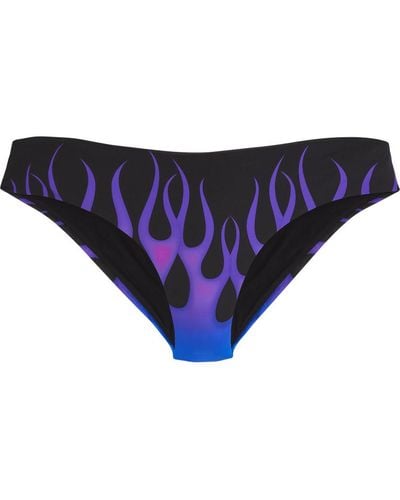 Vilebrequin Slip Bikini Donna Hot Rod 360° - Blu