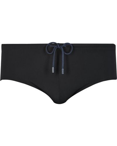 Vilebrequin Fitted Swim Brief Solid - Black