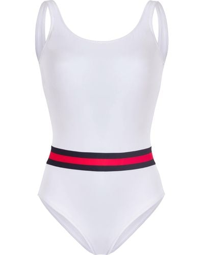 Vilebrequin Solid Badeanzug Für Damen - X Ines De La Fressange - Weiß