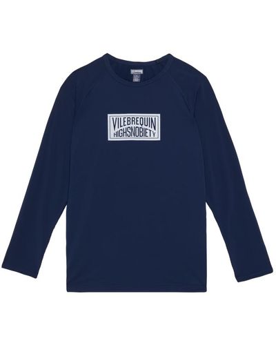 Vilebrequin T-shirt anti-uv homme- x highsnobiety - regular - Bleu