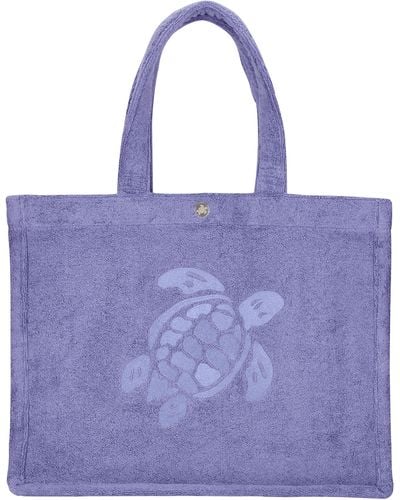Vilebrequin Terry Beach Bag - Purple