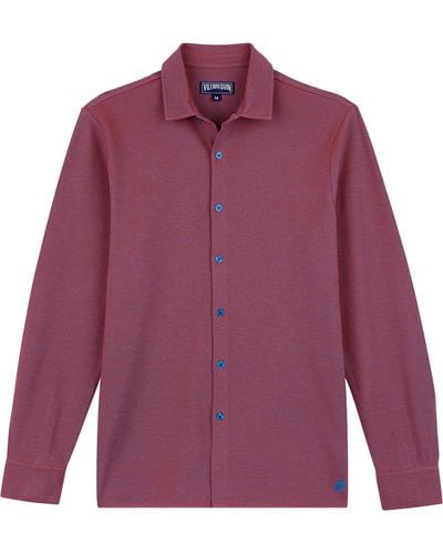 Vilebrequin Cotton Shirt - Purple