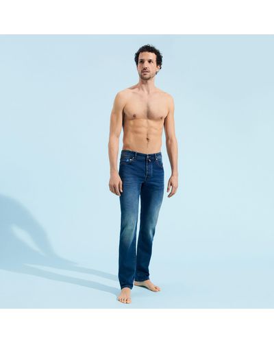 Vilebrequin 5-pockets Jeans Sud - Blue